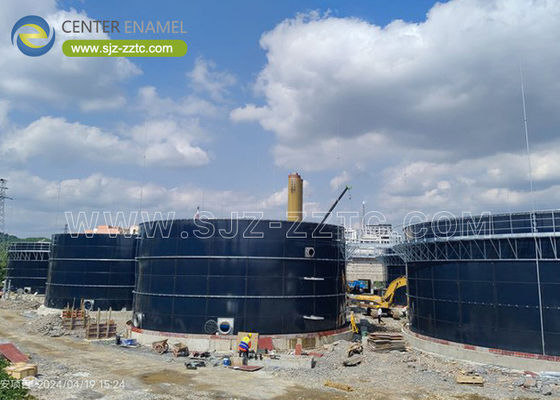 Center Enamel Provides Anaerobic Digester Tanks For Mauritius Wastewater Treatment Project