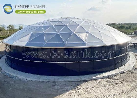 Center Enamel can Provide Aluminum Dome Roofs for Singapore Crude Oil Storage Tanks