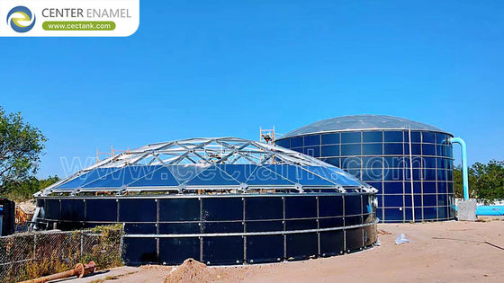 Enhancing Safety and Durability: Center Enamel's Aluminum Dome Roofs for Serbia Crude Oil Storage Tanks