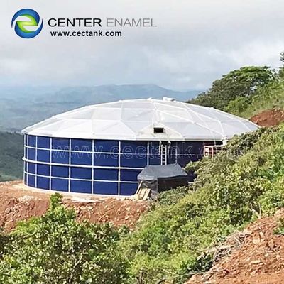 Center Enamel can Provide Aluminum Dome Roofs for Nigeria Crude Oil Storage Tanks
