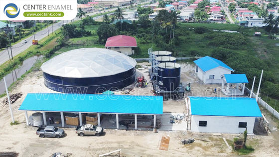 Center Enamel can Provide external floating roof for Uzbekistan Oil & Gas Storage Tanks