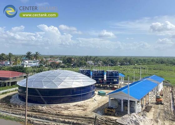 Center Enamel can Provide external floating roof for Romania Oil & Gas Storage Tanks