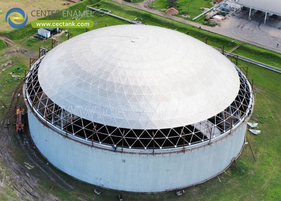 Center Enamel can Provide external floating roof for Gabon Oil & Gas Storage Tanks
