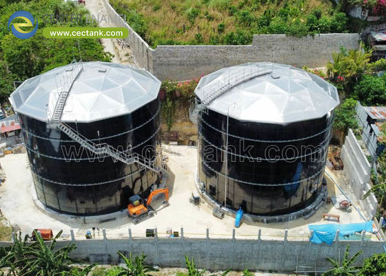 Center Enamel can Provide external floating roof for Madagascar Oil & Gas Storage Tanks