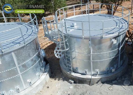 Galvanized Steel Fire Water Storage Tanks Durable Solutions For Commercial Centers