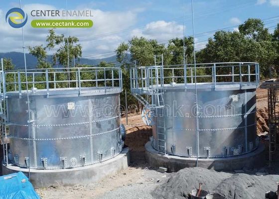 Galvanized Bolted Tanks With Anti-Corrosion Design For Water Storage Tanks