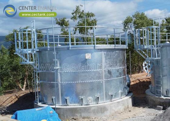 Efficiency and Safety Guaranteed Specialized Galvanized Steel Tanks for Drinking Water Treatment Plant Operations