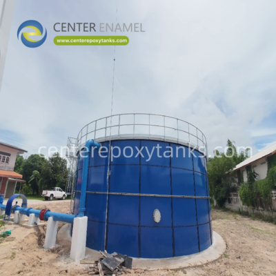 Epoxy-Coated Large Farm Water Tanks Provide Ample Water Storage For Big Farms