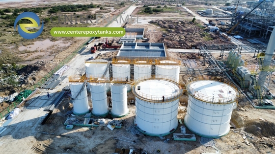 Epoxy Coated Steel Bolted Tanks for Sludge Buffer: Balances Sludge Flow and Consistency