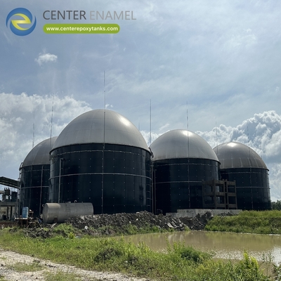 Double Membrane Roofs for Methane Digester Tanks: Seals the tank and holds methane gas.