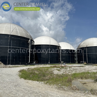 Double Membrane Roofs for Digester Tanks: An essential component for biogas capture.