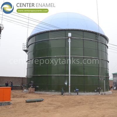 Double Membrane Roofs for Biogas Storage Tanks: Safely store and contain biogas.