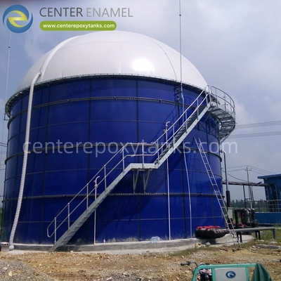 Double Membrane Roofs for Food Waste Fermentation Tanks: Captures biogas from organic food waste.
