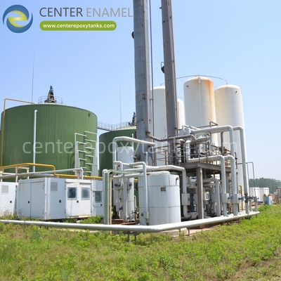 Double Membrane Roofs for Biogas Fermentation Tanks: Collects and stores fermentation gas.