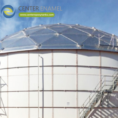 Aluminum Dome Roof for Agricultural Waste Tanks: Offers a durable cover for odor and containment