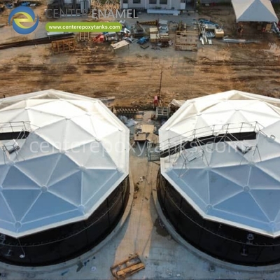 Aluminum Dome Roof for Industrial Storage Tanks: A versatile, lightweight cover for industrial materials
