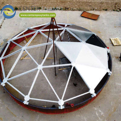 Aluminum Dome Roof for Fire Water Storage Tanks: A durable cover for critical fire reserves