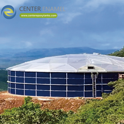 Aluminum Dome Roof for Irrigation Water Tanks: Guards water quality for agricultural use