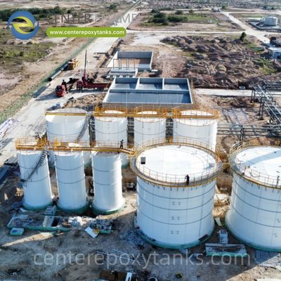 Fusion Bonded Epoxy Tank for Brewery Wastewater Treatment: Designed for reliable containment of high-volume, low-pH brewing effluent.