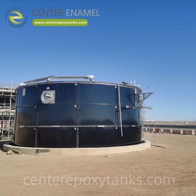 Fusion Bonded Epoxy Tank for Livestock Manure Treatment: A robust tank for managing and treating aggressive agricultural waste.
