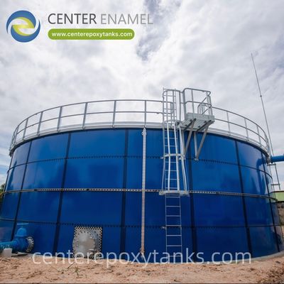 FBE Coated Tank for Brewery Wastewater Treatment- Designed for durable containment of high-volume- low-pH brewing effluent.