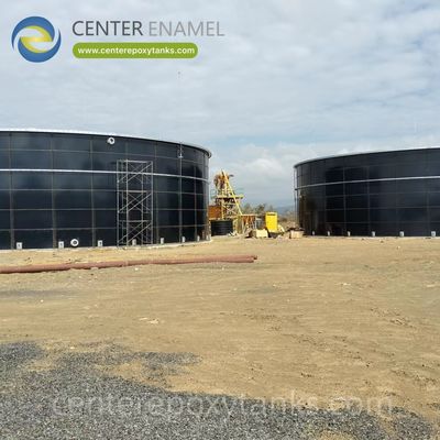 Epoxy Coated Steel Tank for Treated Sewage Effluent- A robust, corrosion-proof tank for final water reuse or discharge.