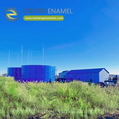 Epoxy Coated Steel Tank for Dairy Farm Water: A durable, reliable water supply for farm operations.