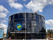 Corrosion Resistance Glass Lined Steel Tanks For Waste Salt Water / High Sulfur Crude Oil