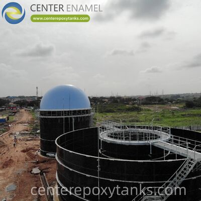 Double Membrane Biogas Holder for Biogas Production from Biomass Project: Ensures Optimal Gas Delivery Pressure for Downstream Equipment Like Engines or Boilers