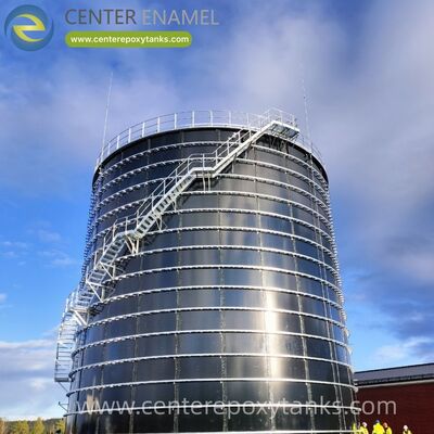 Epoxy Bonded Steel Bolted Tanks as Food Waste Fermentation Tanks: Robust digestion vessels designed for organic decomposition and biogas collection.