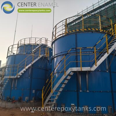 Epoxy Bonded Steel Bolted Tanks as Potable Water Storage Tanks: Features certified coatings to maintain clean and safe drinking water quality.