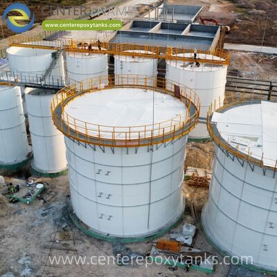 Bolted Water Storage Tanks as Raw Water Storage Tanks: Serves as robust primary storage for water entering a treatment facility.