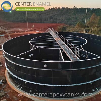 Bolted Steel Tanks as Pure Water Tank: Maintains high-purity standards with specialized inert internal coatings.