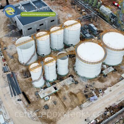 Bolted Steel Tanks as Concentrate Tank: Durable containment for liquid separated during the sludge dewatering process.