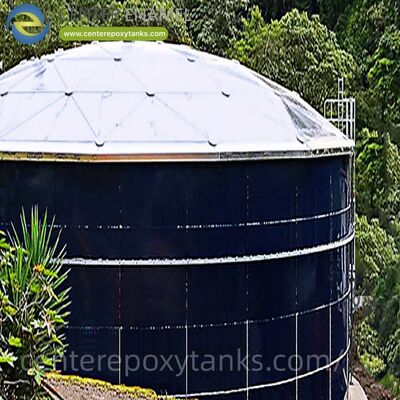 Bolted Steel Tanks as Biomethane Storage Tanks: Ensures secure containment for refined biogas during the energy recovery process.