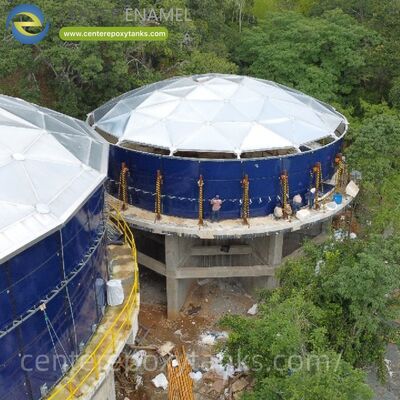 Bolted Steel Tanks as Standard Silo Storage Tanks: Follows industry-leading engineering designs for reliable bulk material containment.