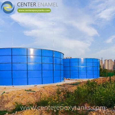 Bolted Steel Tanks as Effluent Holding Tanks: Securely store treated liquids before safe discharge or industrial recycling.