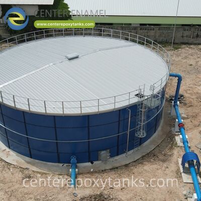 Bolted Steel Tanks as Industrial Wastewater Treatment Tanks: Engineered to manage aggressive chemical effluents from diverse manufacturing sectors.