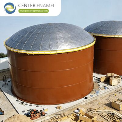 Geodesic Dome Roof Tank with Self-supporting Structure, High Corrosion Resistance, and Quick Field Installation
