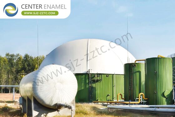 Biogas Plant Project Design with GFS Tanks for Turkey Restaurant Food Waste Treatment