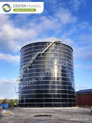 Advanced Biogas Plant Design and GFS Tanks for India Poultry Manure Treatment 