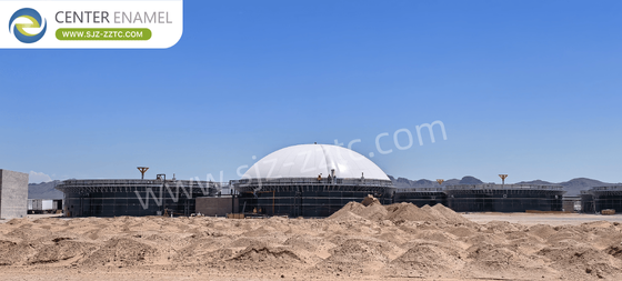 Professional Biogas Project Contractor: GFS Tanks for Chicken Manure Treatment in Egypt