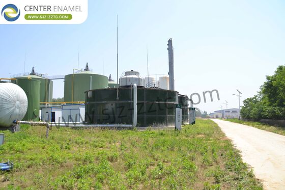 Professional EPC Contractor with GFS Tanks for Saudi Arabia Slaughterhouse Wastewater Treatment