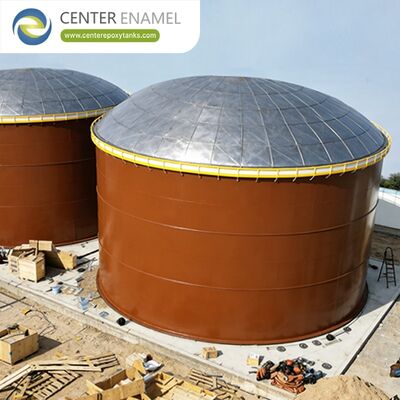 Biogas Glass-Fused Tanks from the Factory