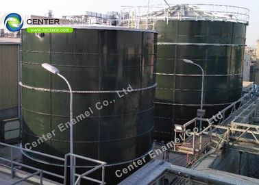 Glass Fused To Steel Industrial Liquid Storage Tanks For Crude Oil