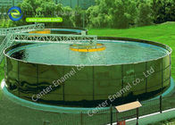 10000 Gallon Glass Lined Steel Waste Water Storage Tanks For Wastewater Treatment Plant