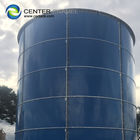 Landfill Leachate Storage Tanks With Aluminum Alloy Trough Deck Roofs