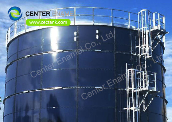 3450N/cm Potable Water Tanks Made Of Glass Fused To Steel Plate