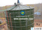 50M3 To 18000M3 Large Capacity Glass Fused To Steel Bolted Waste Water Storage Tanks