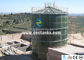 Glass Lined Steel Tanks , Large Water Storage Tanks Customized